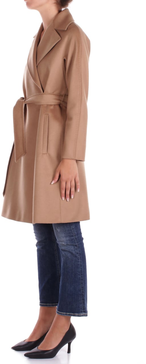 Max Mara Coats Camel Beige