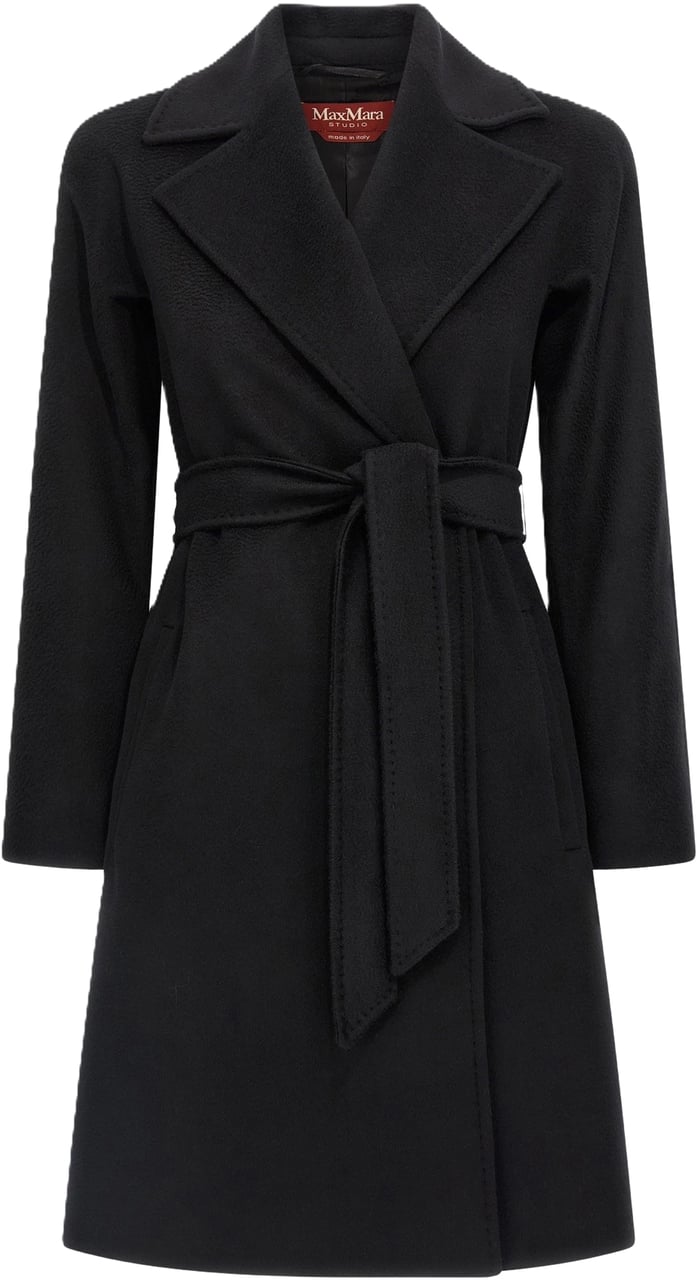 Max Mara Coats Blue Blauw