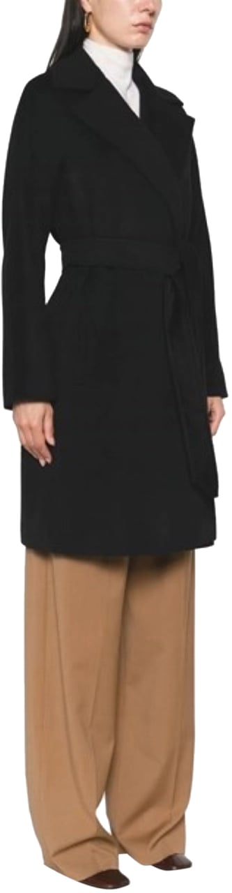 Max Mara Coats Blue Blauw