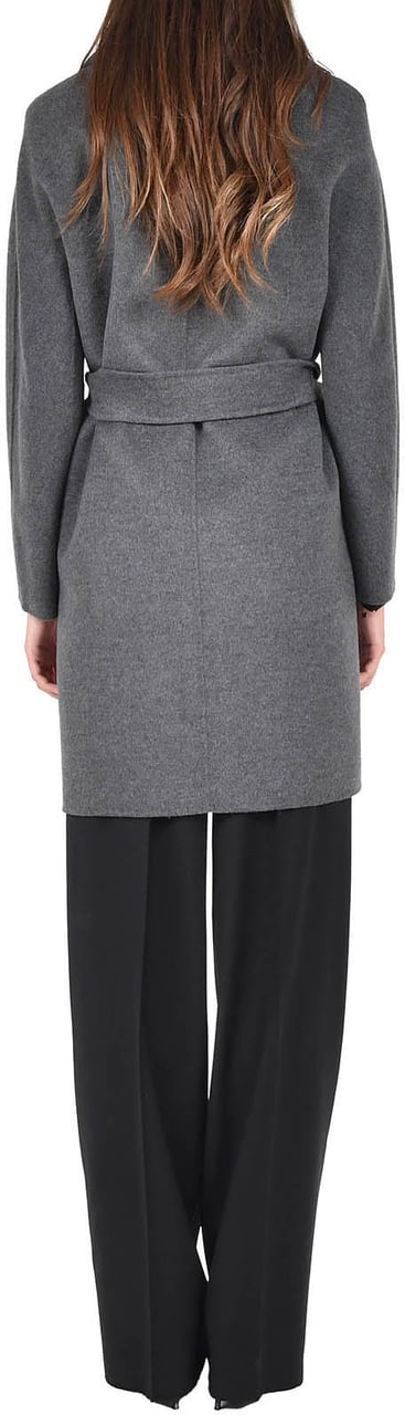Max Mara Coats Grey Grijs