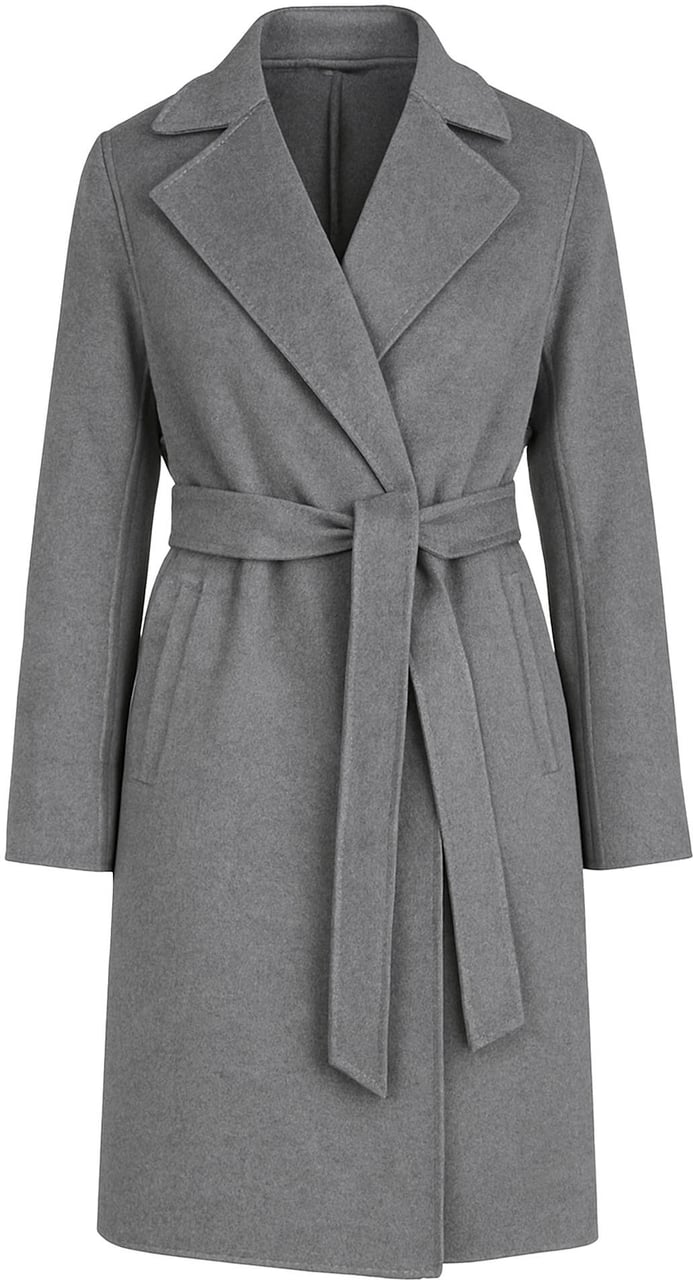 Max Mara Coats Grey Grijs