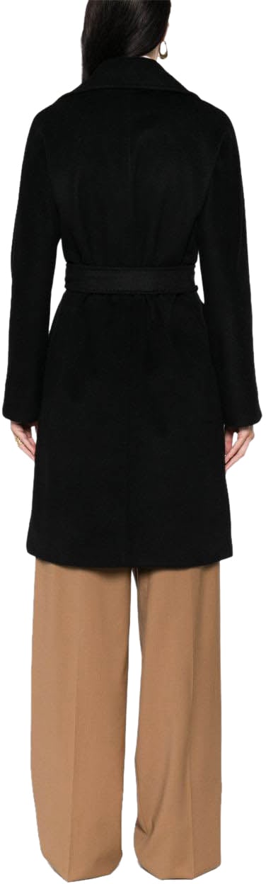 Max Mara Coats Black Zwart