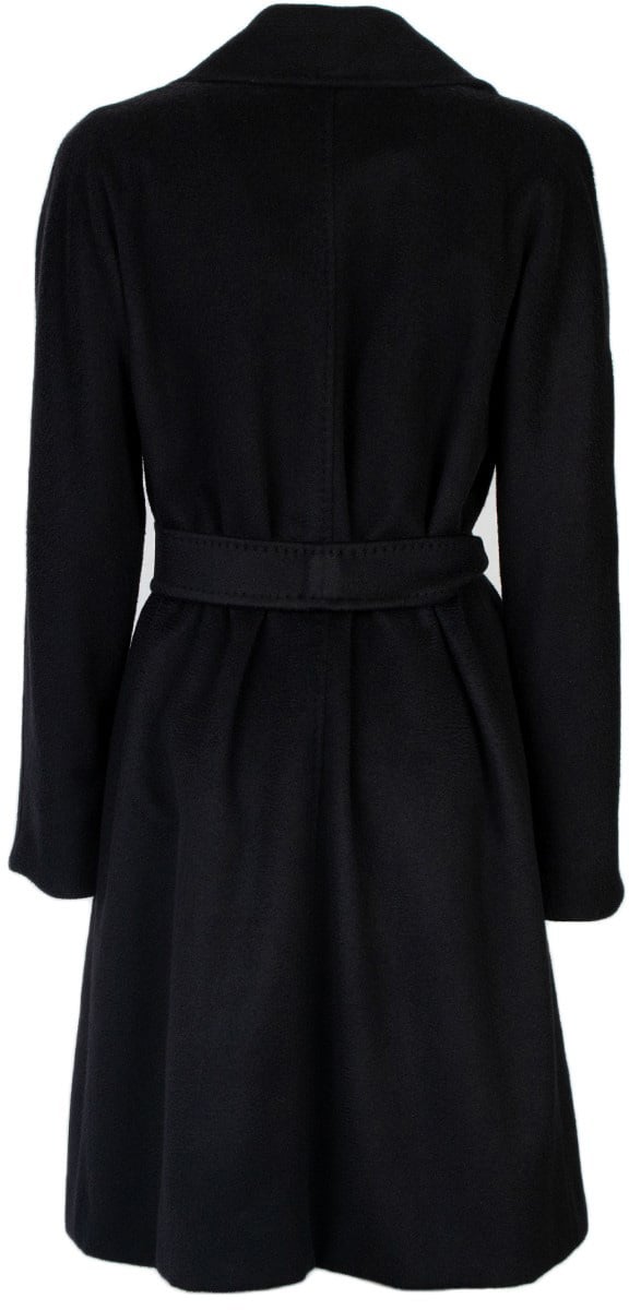 Max Mara Coats Black Zwart
