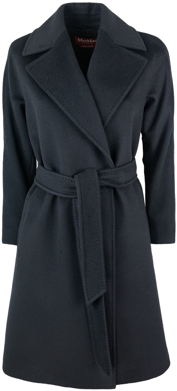 Max Mara Coats Black Zwart