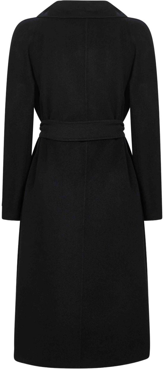 Max Mara Coats Black Zwart