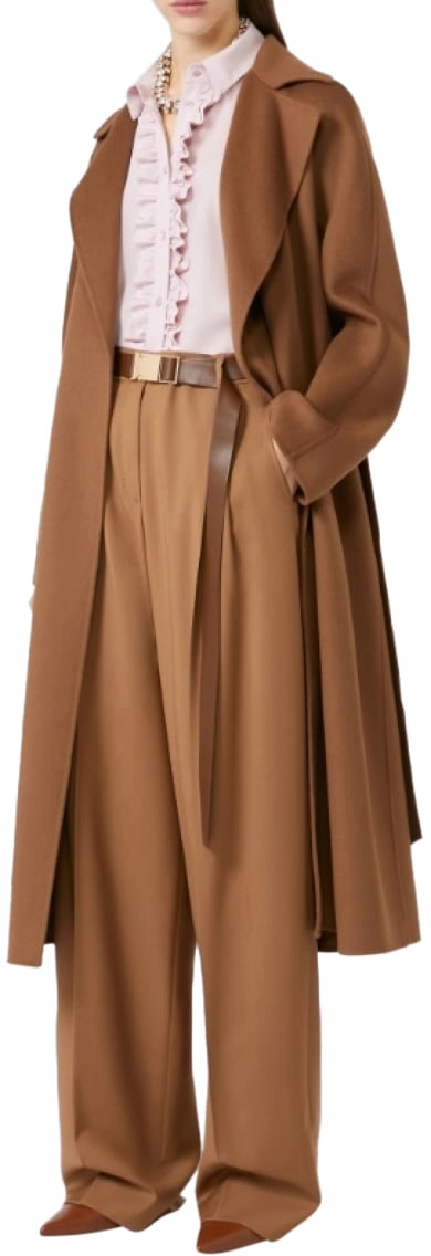 Max Mara Coats Camel Beige
