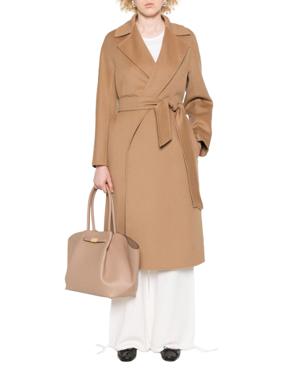 Max Mara Coats Camel Beige