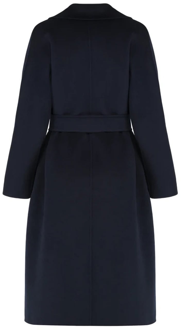 Max Mara Coats Blue Blauw