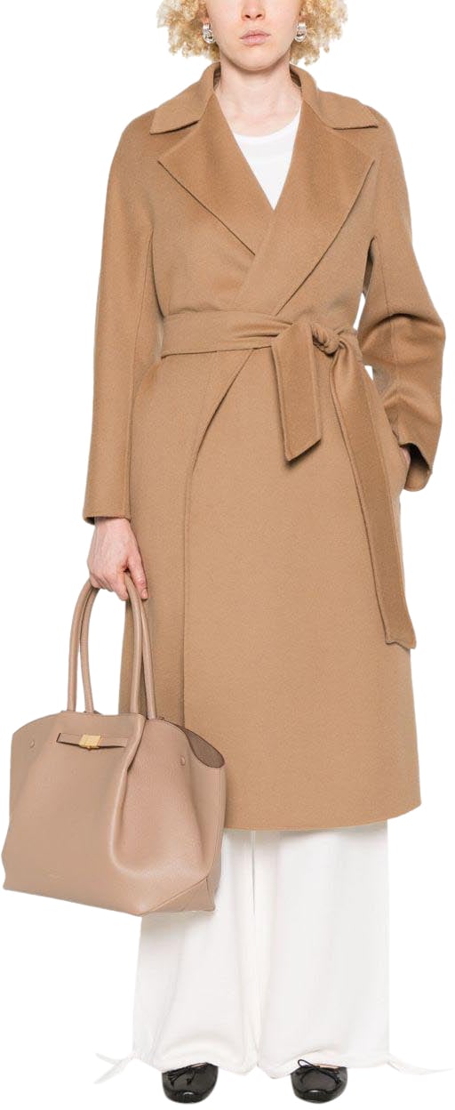 Max Mara Coats Brown Bruin