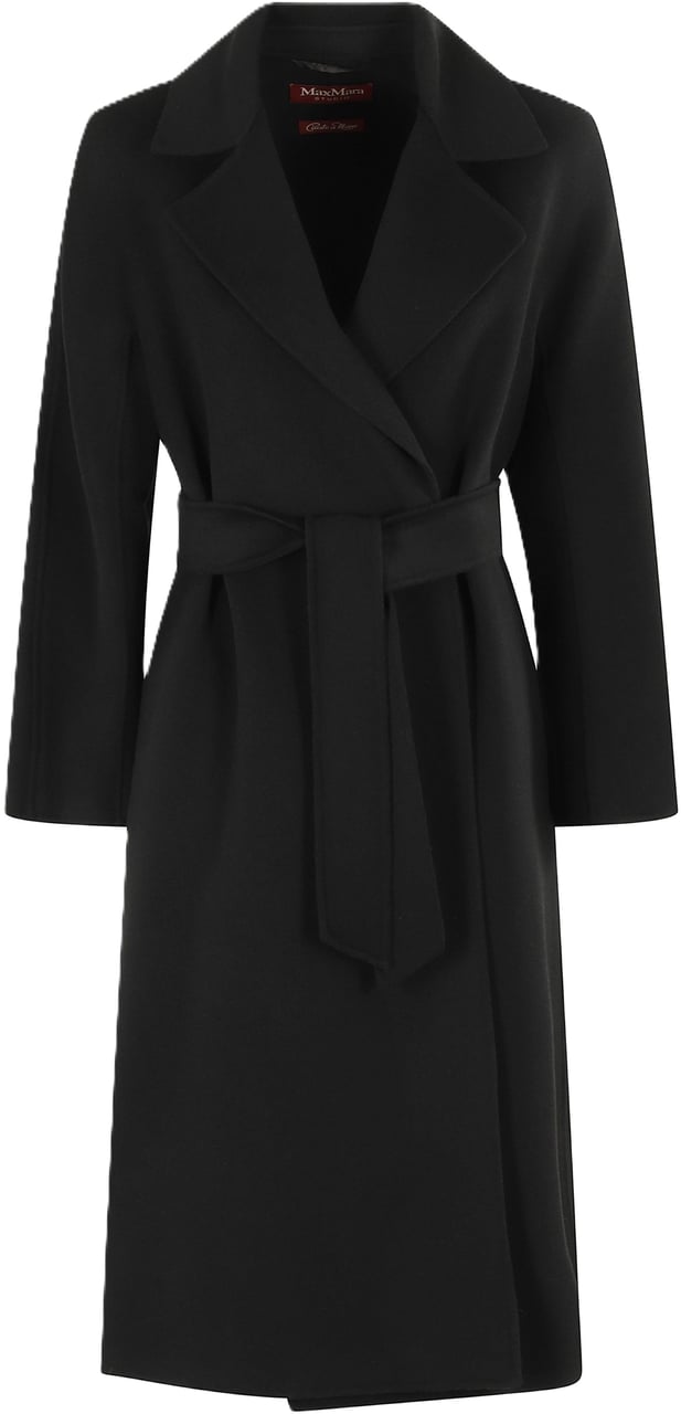 Max Mara Coats Black Zwart