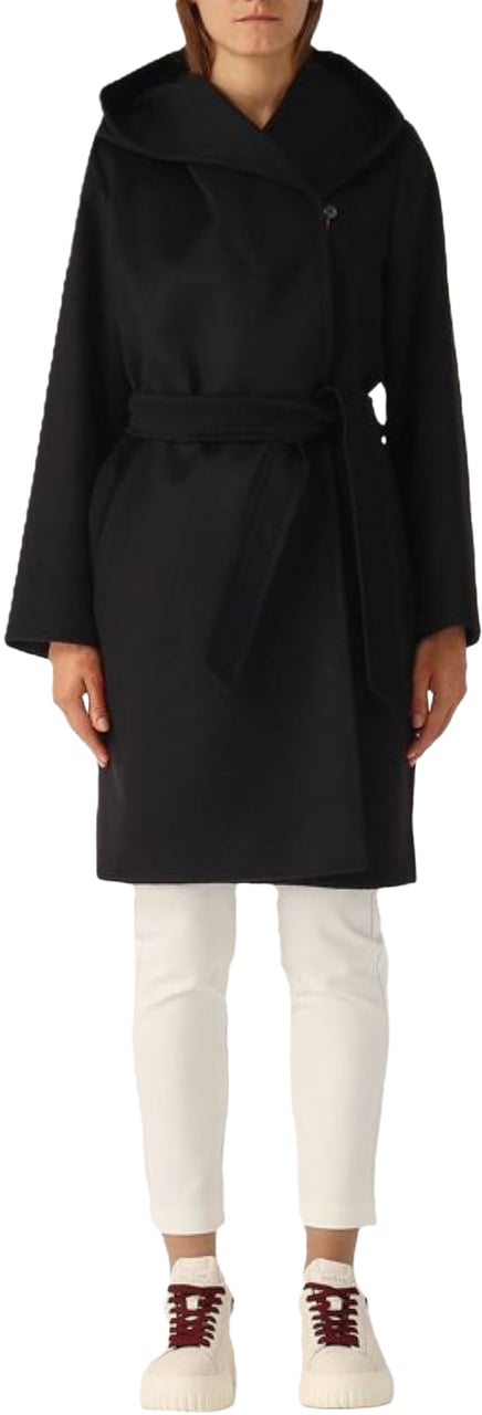 Max Mara Coats Blue Blauw