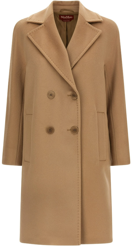 Max Mara Coats Camel Beige