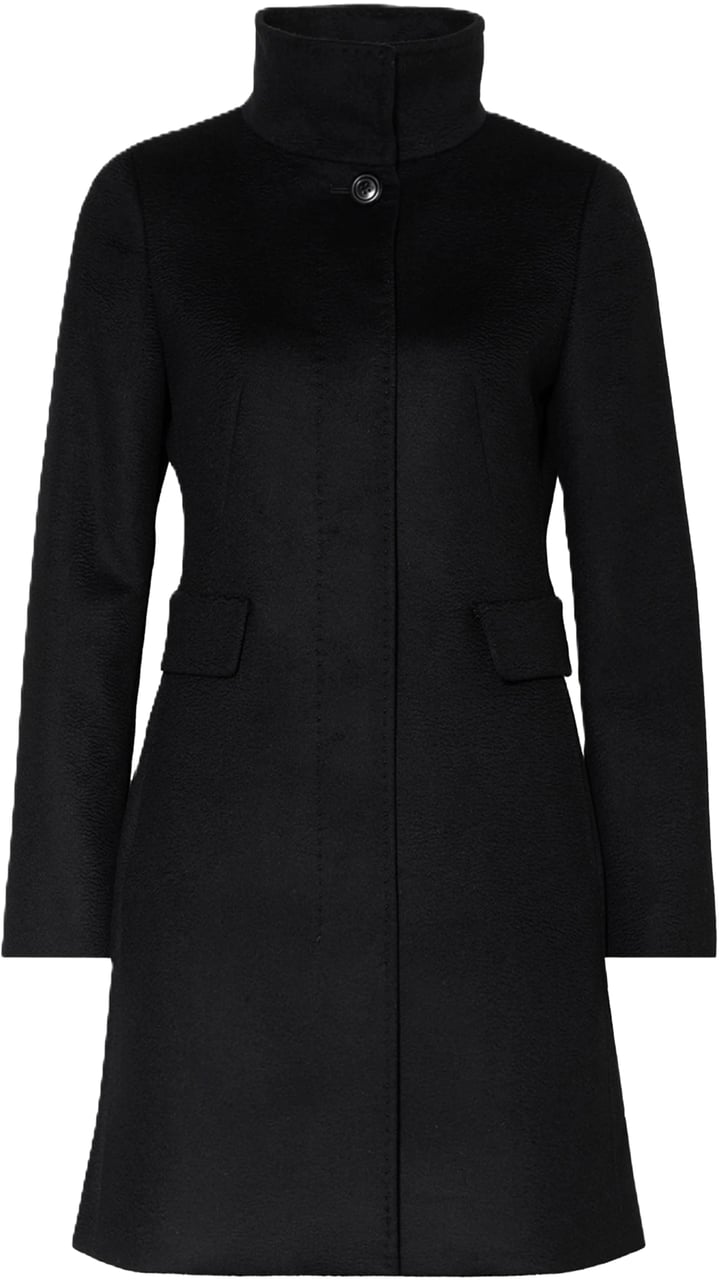 Max Mara Coats Black Zwart