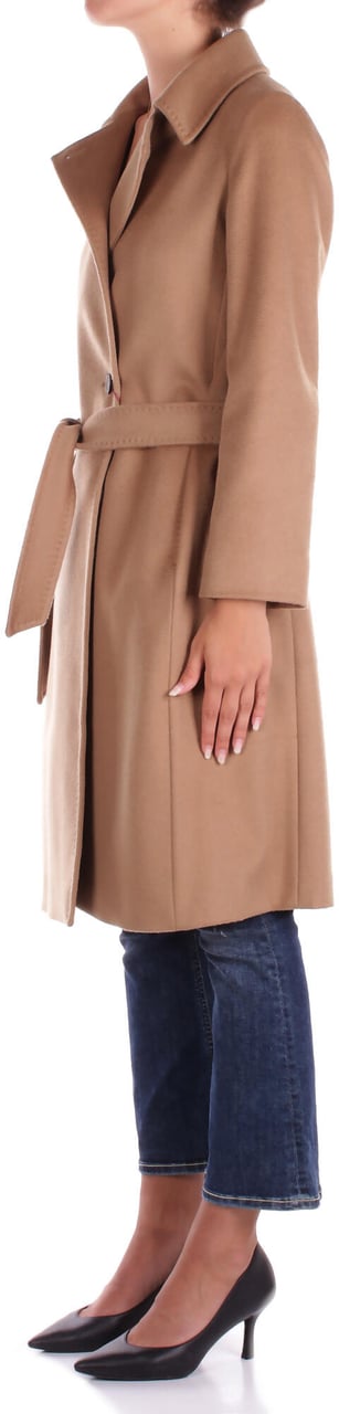 Max Mara Coats Camel Beige