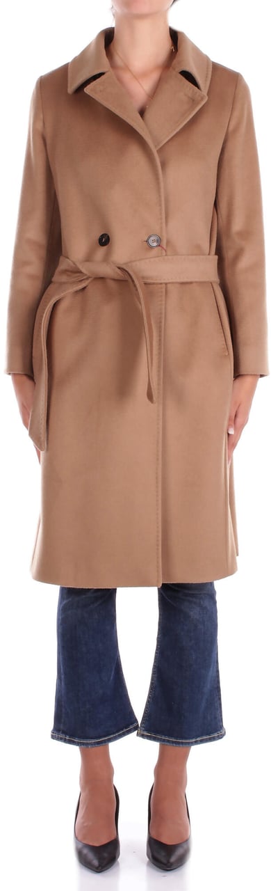 Max Mara Coats Camel Beige