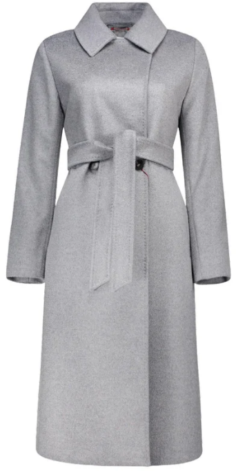Max Mara Coats Grey Grijs