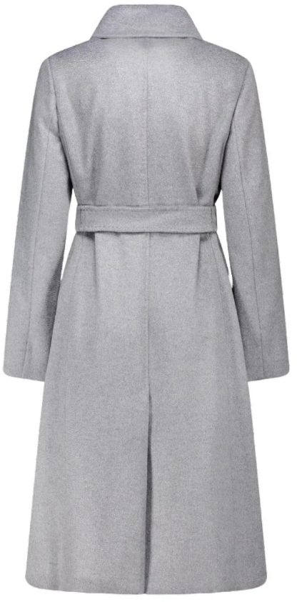 Max Mara Coats Grey Grijs