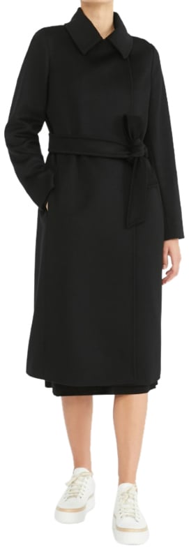 Max Mara Coats Black Zwart