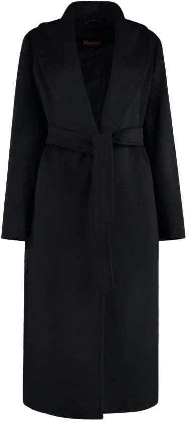 Max Mara Coats Black Zwart