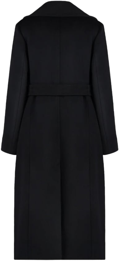 Max Mara Coats Black Zwart