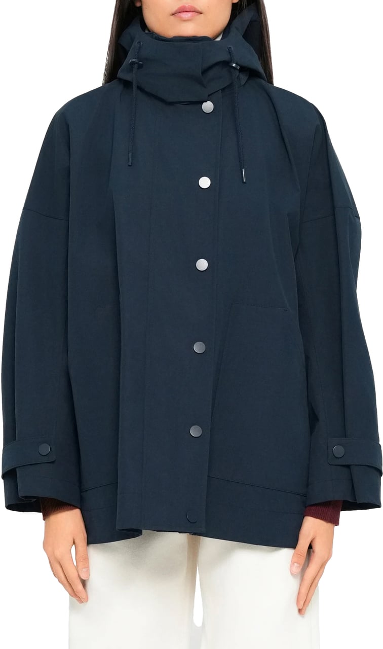 Max Mara Coats Blue Blauw