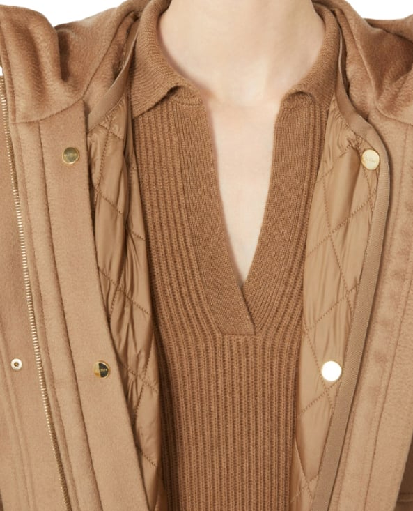 Max Mara Coats Camel Beige
