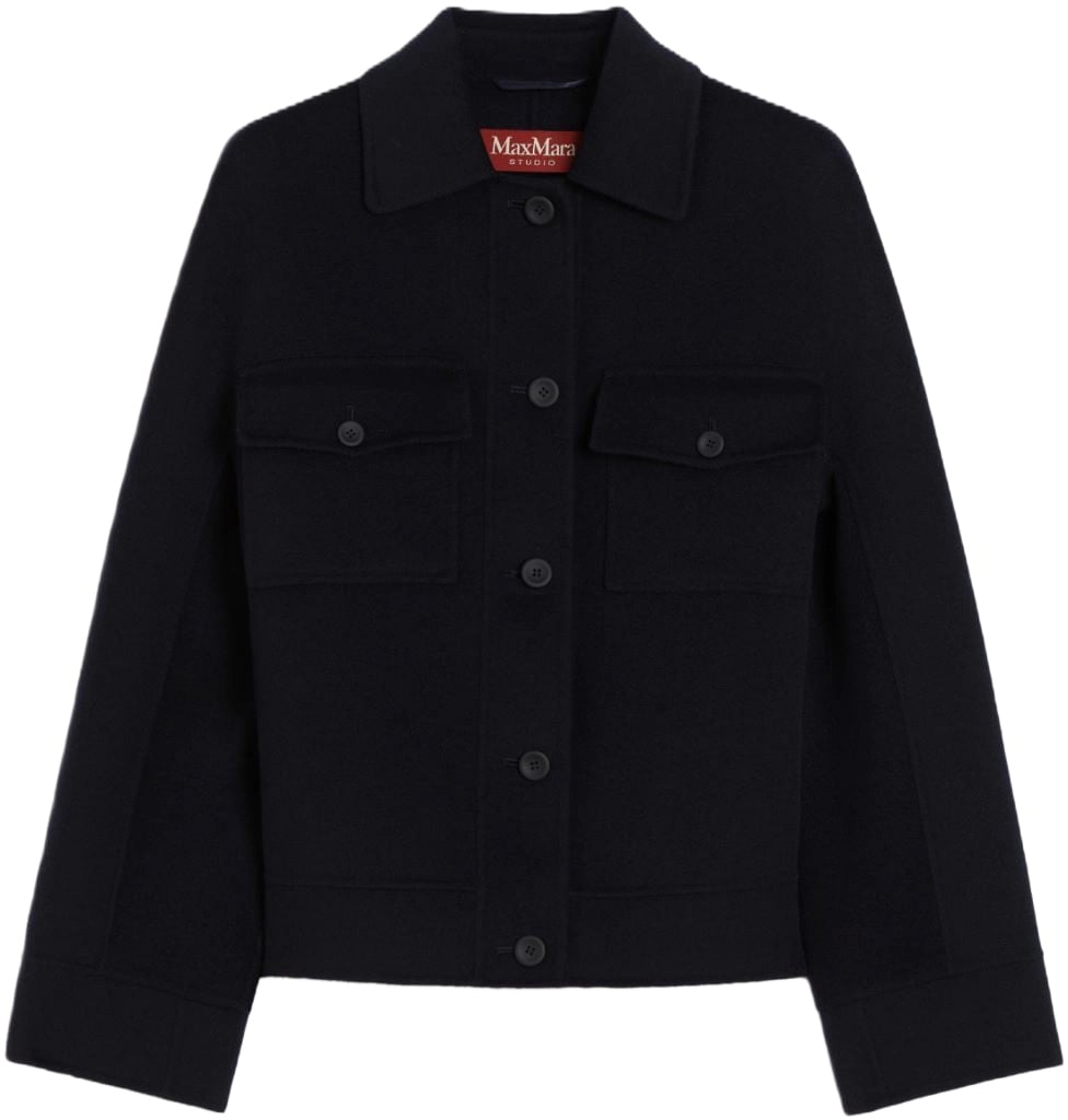 Max Mara Jackets Blue Blauw