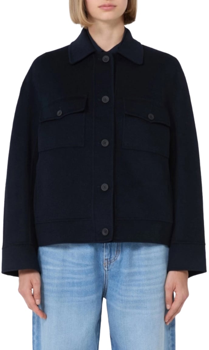 Max Mara Jackets Blue Blauw