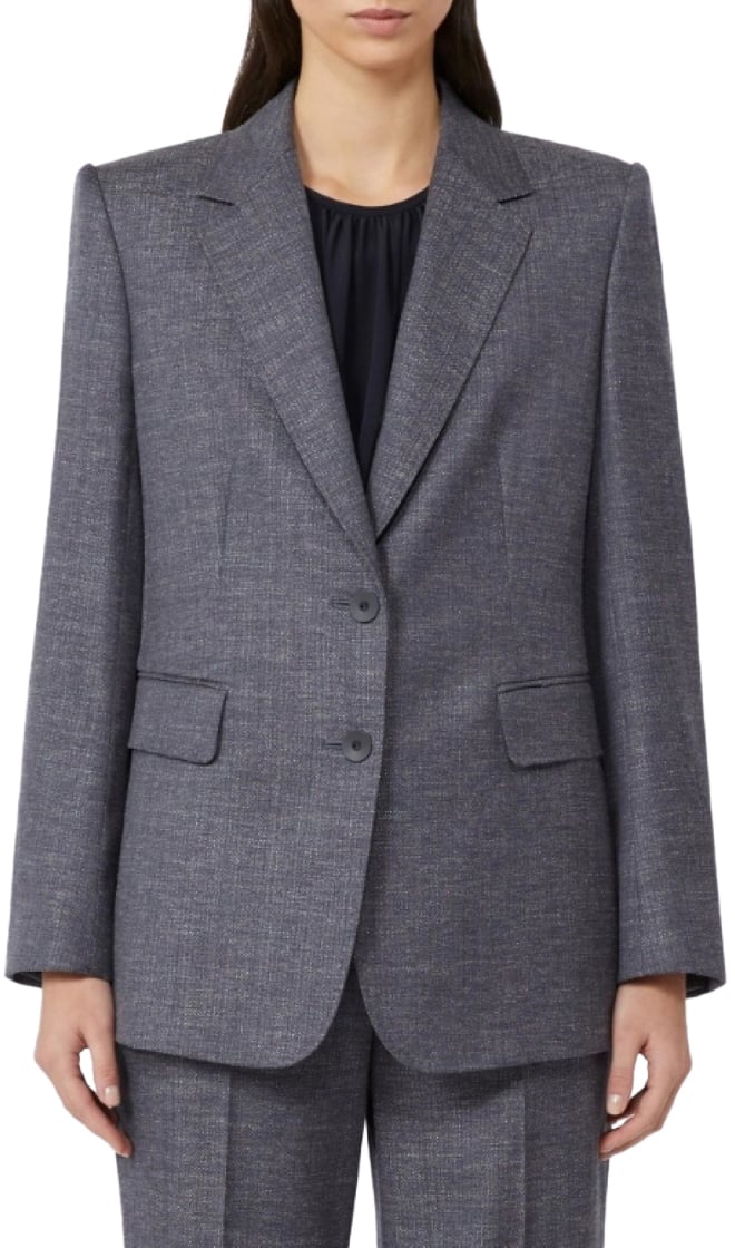 Max Mara Jackets Blue Blauw