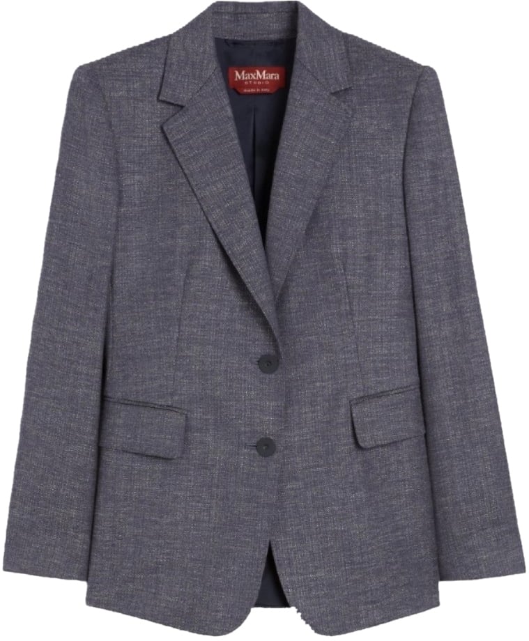 Max Mara Jackets Blue Blauw