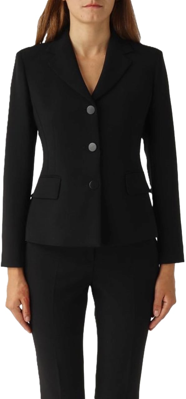 Max Mara Jackets Black Zwart