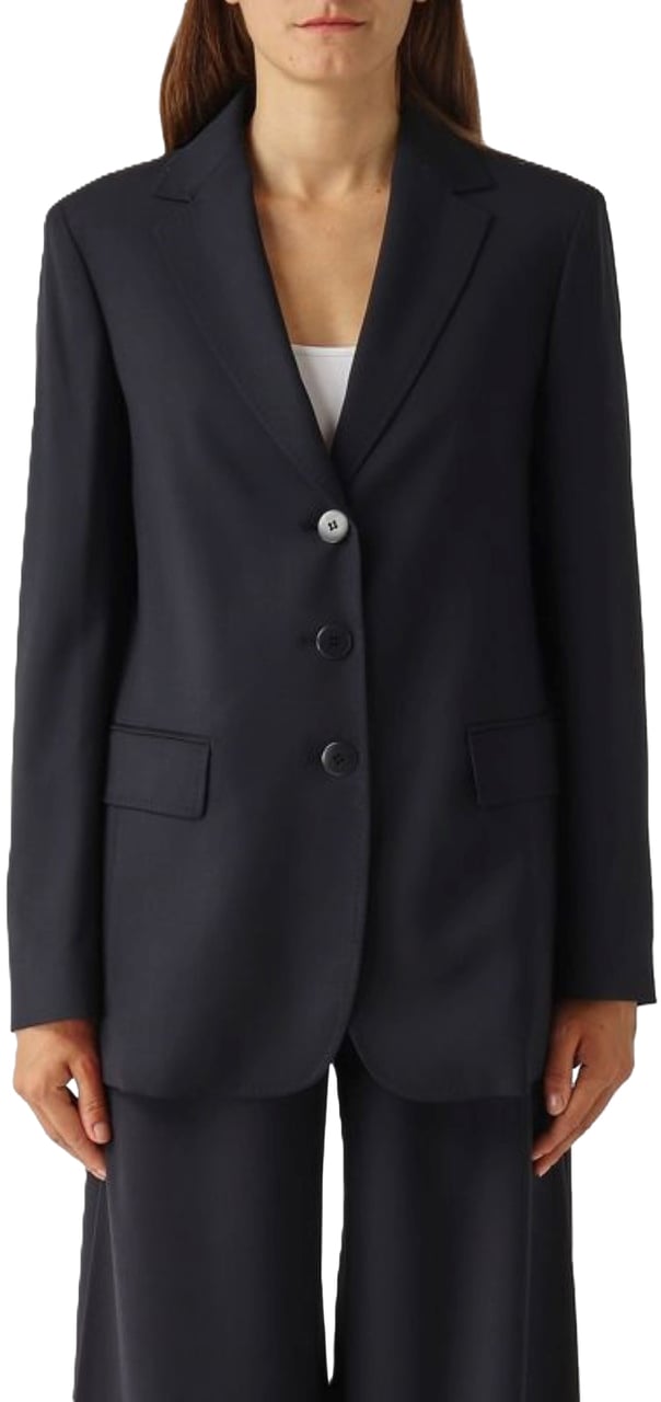 Max Mara Jackets Blue Blauw