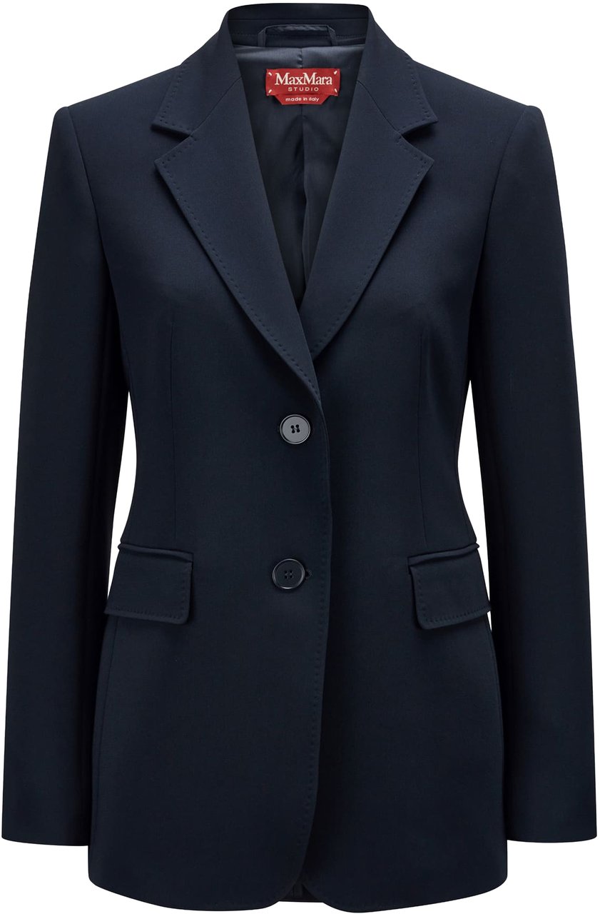 Max Mara Jackets Blue Blauw