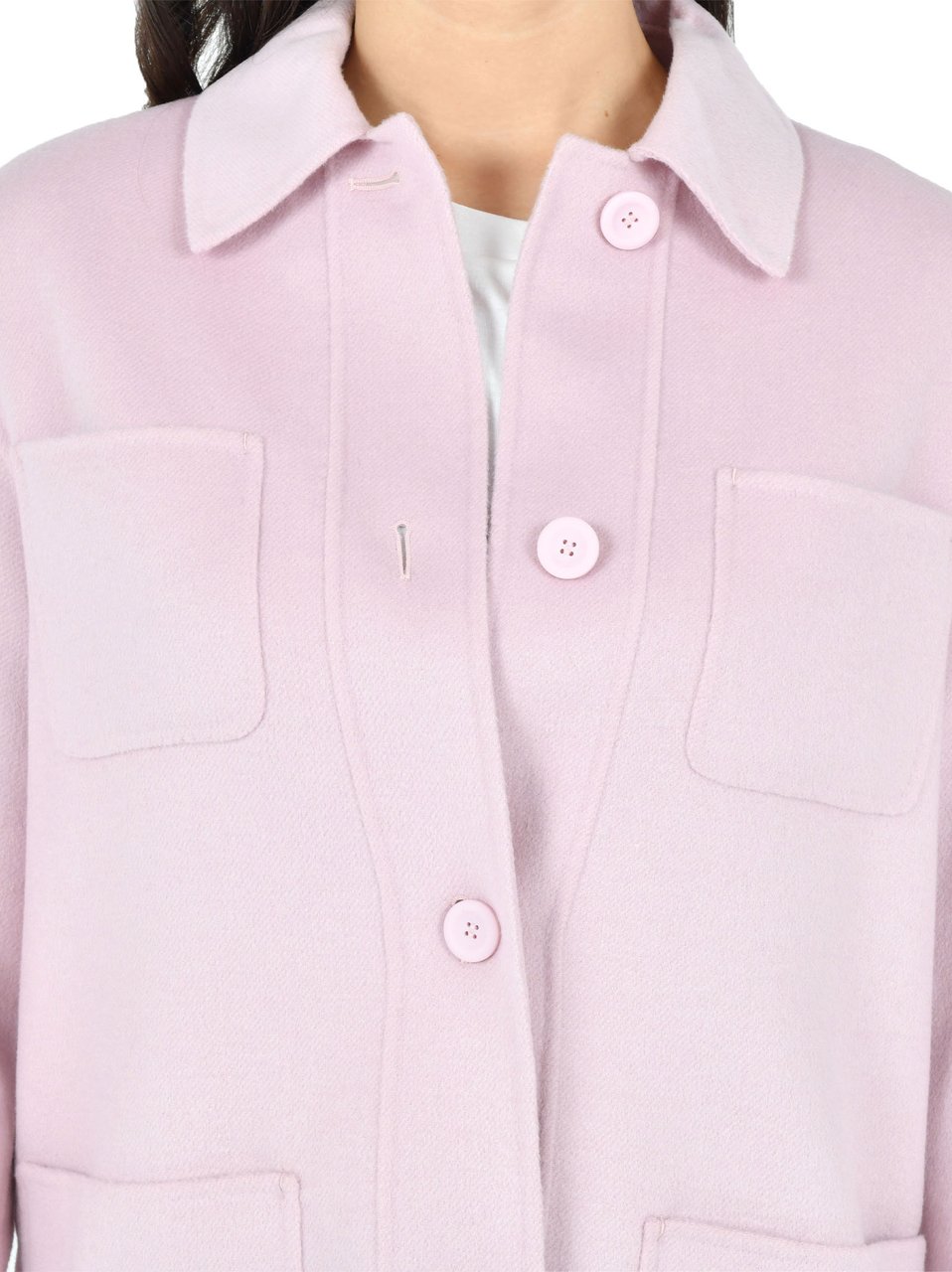 Max Mara Coats Pink Roze