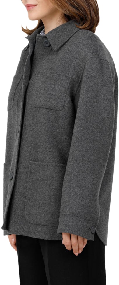 Max Mara Jackets Grigio Medio Grijs