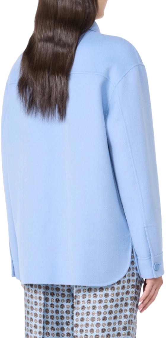 Max Mara Jackets Clear Blue Blauw