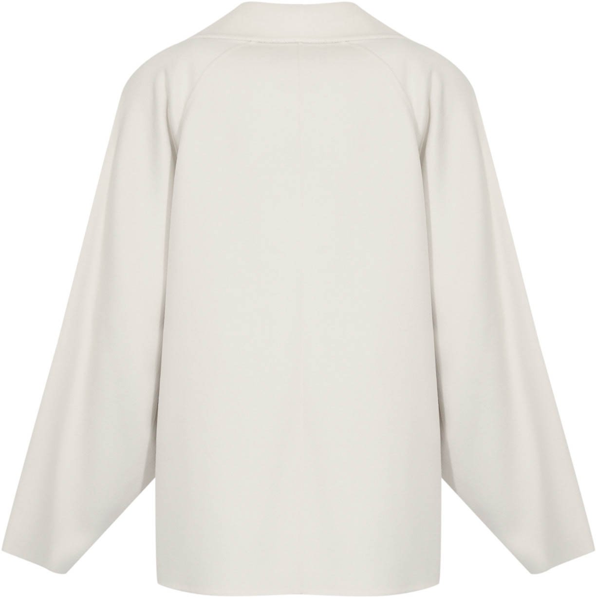 Max Mara Coats Bianco Avorio Wit