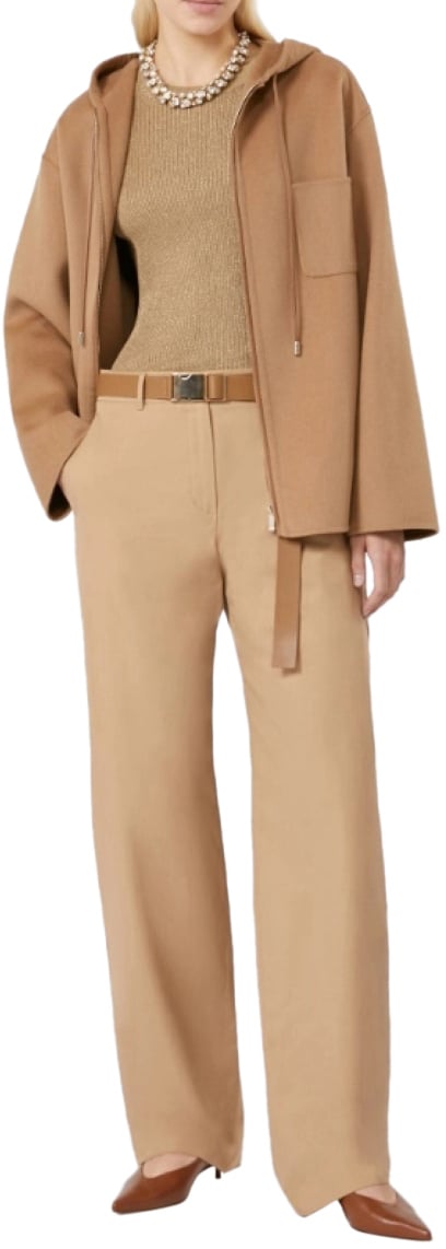 Max Mara Coats Camel Beige