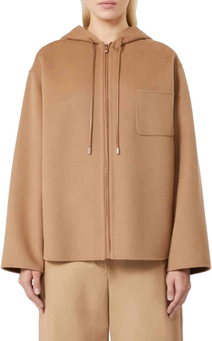 Max Mara Coats Camel Beige