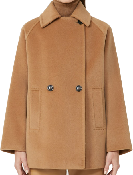 Max Mara Coats Camel Beige