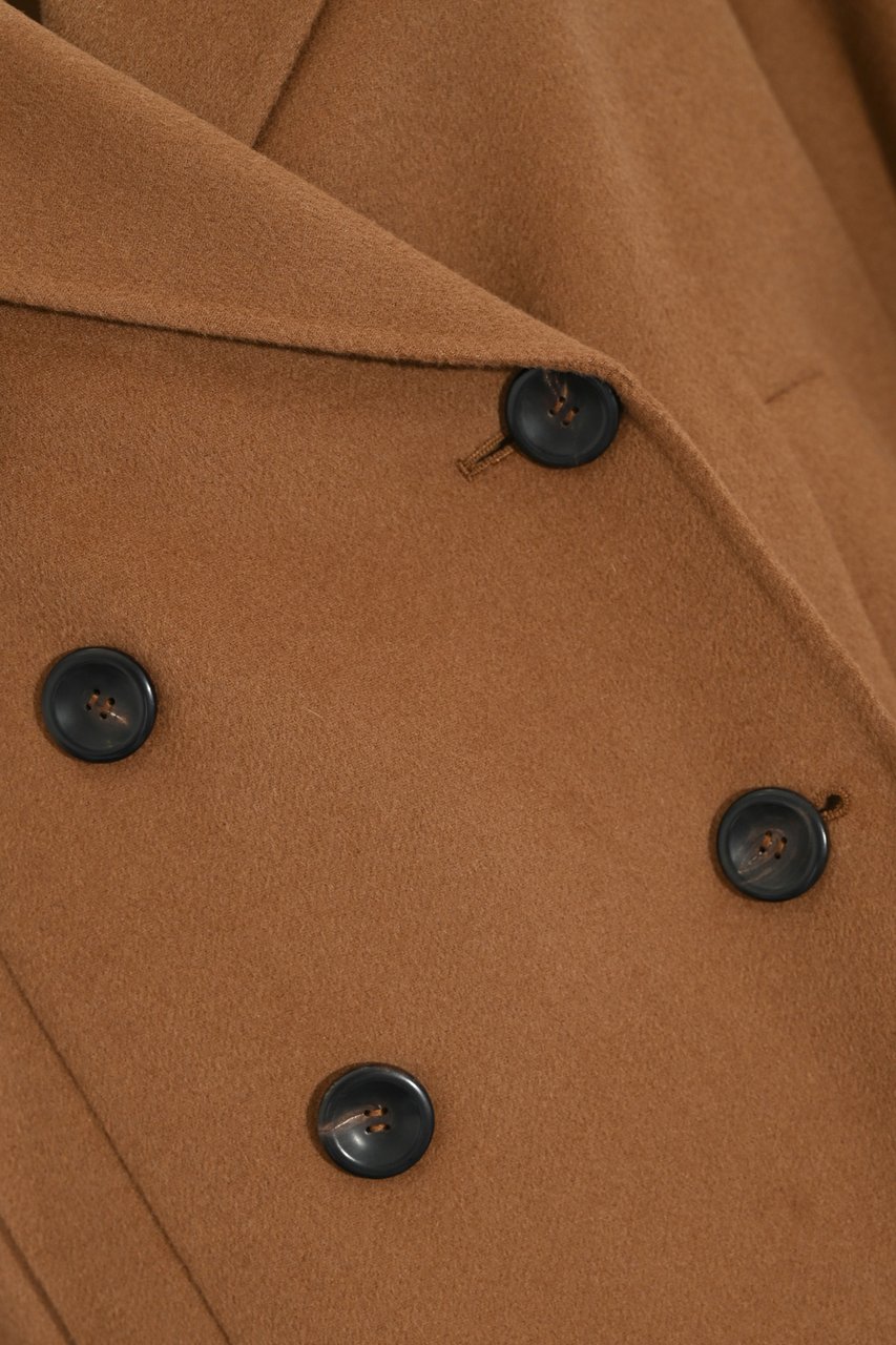 Max Mara Coats Brown Bruin