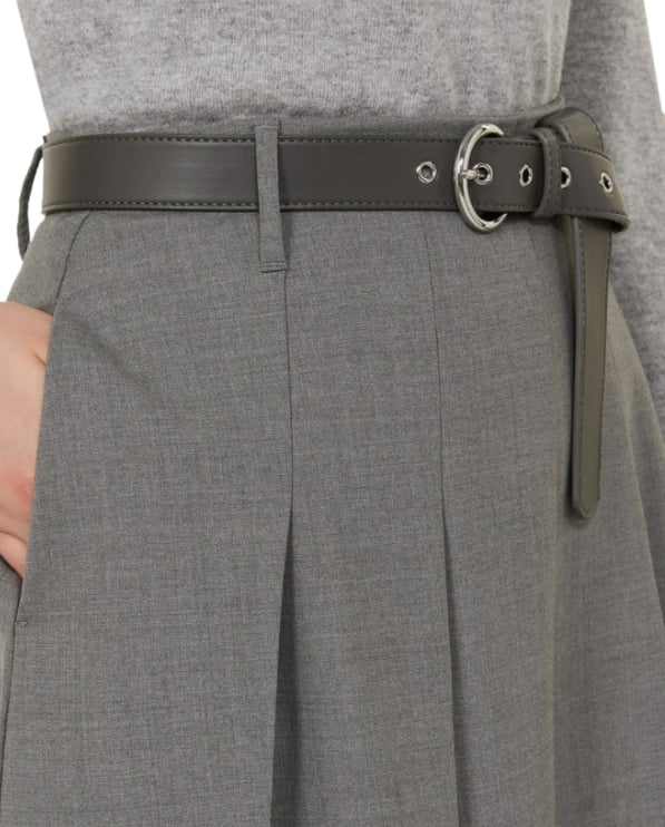 Max Mara Skirts Grey Grijs