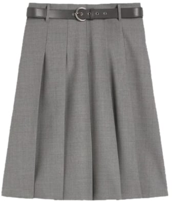 Max Mara Skirts Grey Grijs