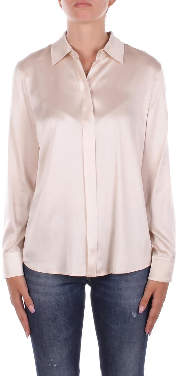 Max Mara Shirts Mandorla Bruin