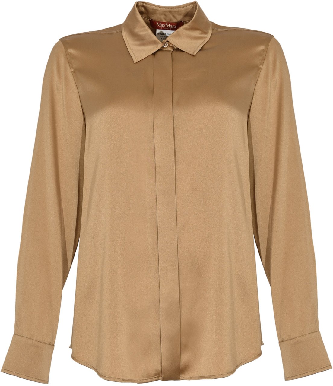 Max Mara Shirts Camel Beige