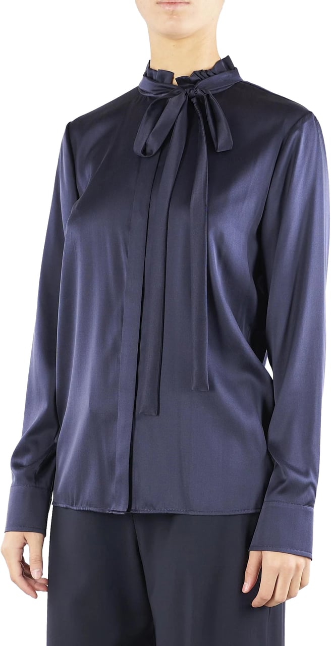 Max Mara Shirts Blue Blauw