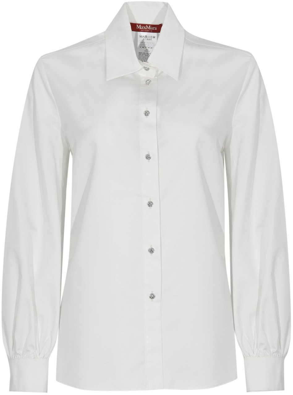 Max Mara Shirts White Wit