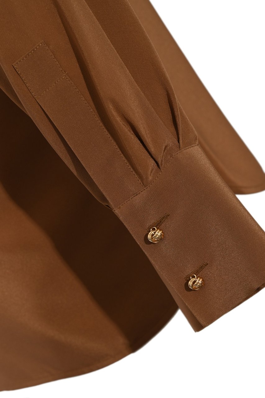 Max Mara Shirts Brown Bruin