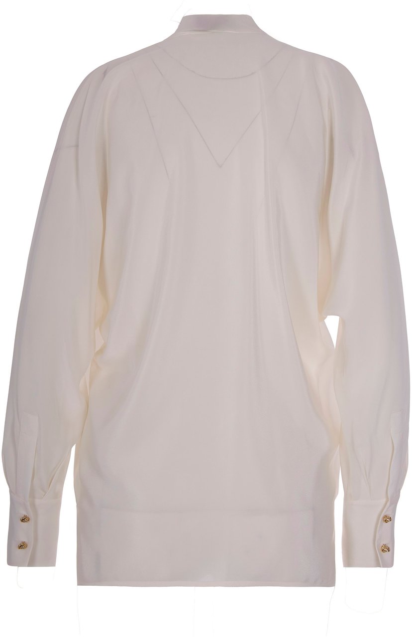 Max Mara Shirts Ivory Wit