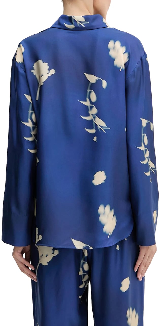Max Mara Shirts Blue Blauw